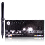 Cool Tip/Soft Touch Tourmaline Smart Digital Curling Wand 25MM - Black - RoyaleUSA