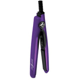 Mini Flat Iron 0.5″ Ceramic Tourmaline – Purple - RoyaleUSA