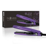 Mini Flat Iron 0.5″ Ceramic Tourmaline – Purple - RoyaleUSA