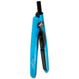 Mini Flat Iron 0.5″ Ceramic Tourmaline - Sky Blue - RoyaleUSA