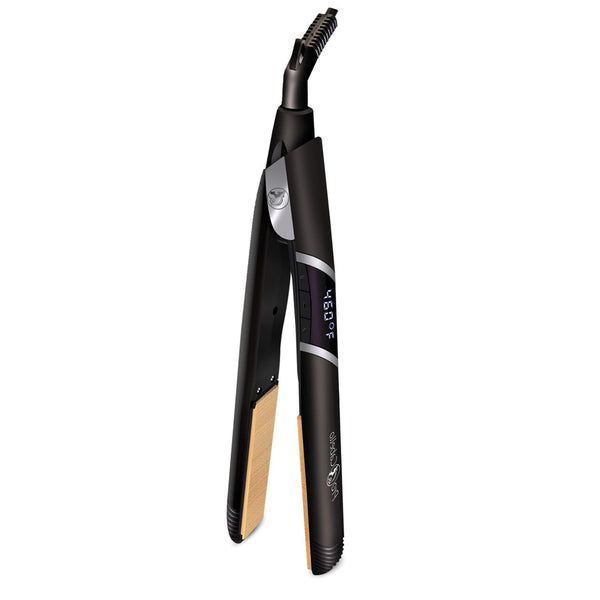 Nano Fiber Flat Iron With Zero Friction Technology