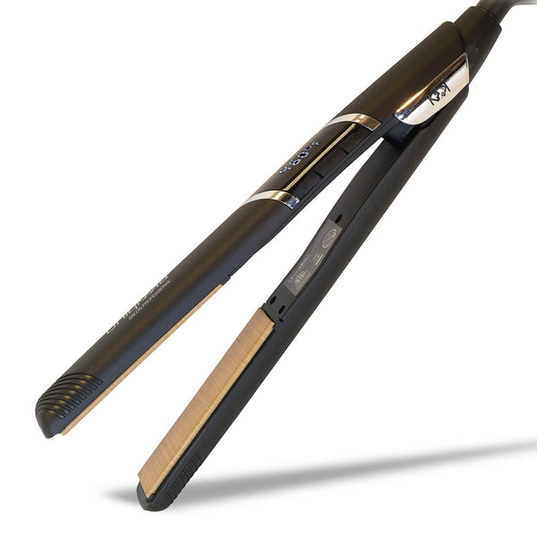 Nano Fiber Flat Iron - Black - RoyaleUSA