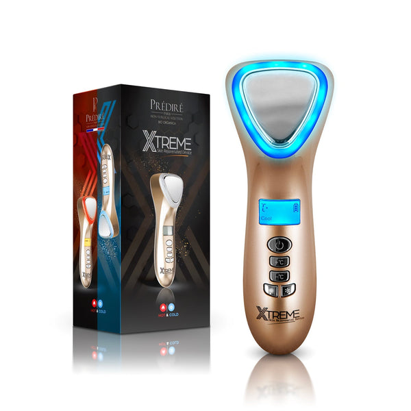 XTREME Skin Rejuvenation Device | Hot & Cold LED Light Therapy Anti-Aging Massager with Sonic Vibration