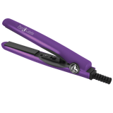 Mini Flat Iron 0.5″ Ceramic Tourmaline – Purple - RoyaleUSA