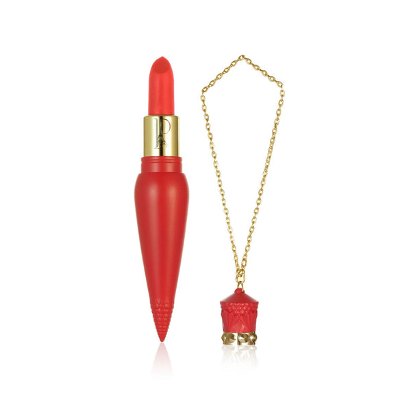 Glowing Scarlet Prestige Ruby Reddish Shiny Lipstick